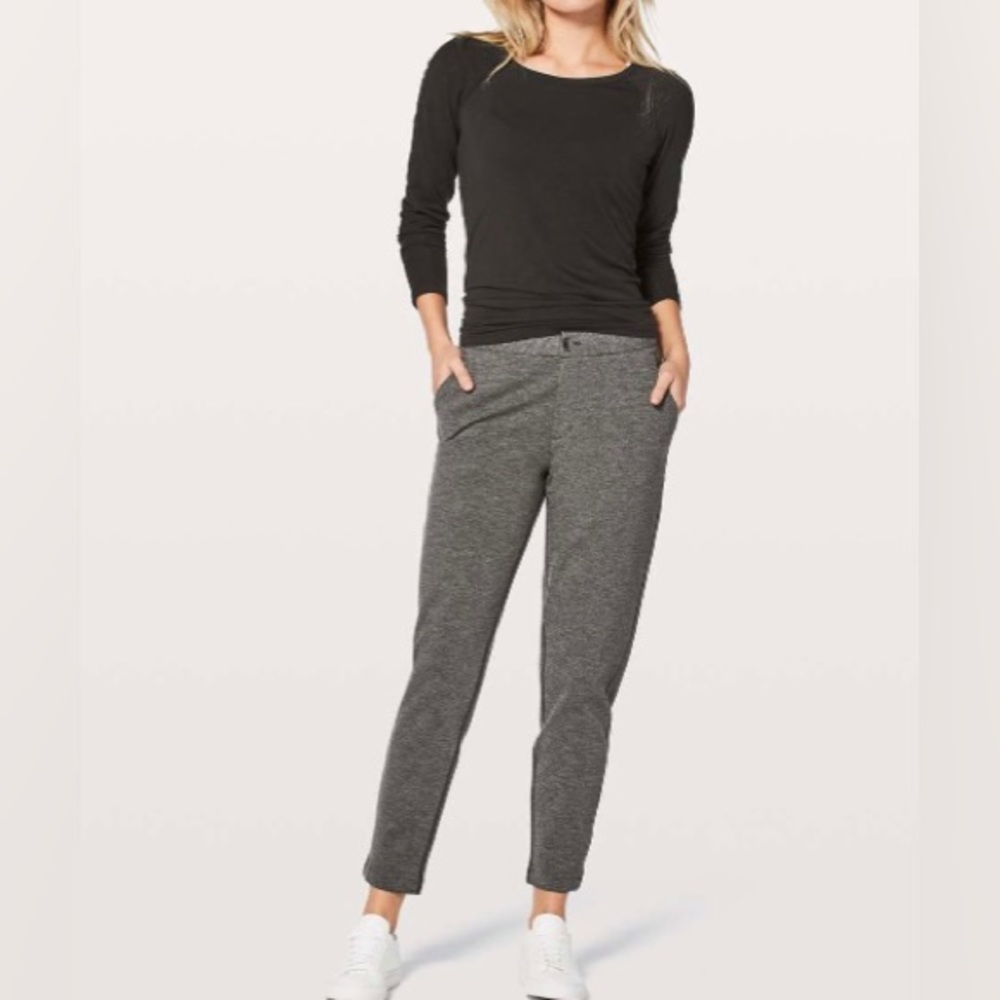 Lululemon City Trek Trouser Gray Sz 2
